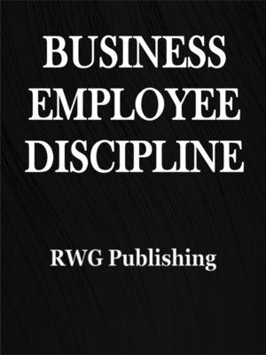 cover image of Business Employee Discipline